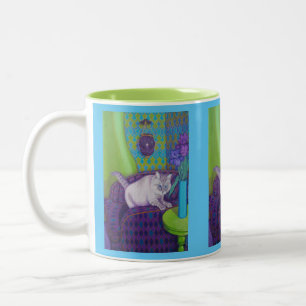"Mr. Cookie Two-Tone Mug, 11 oz Two-Tone Coffee Mug