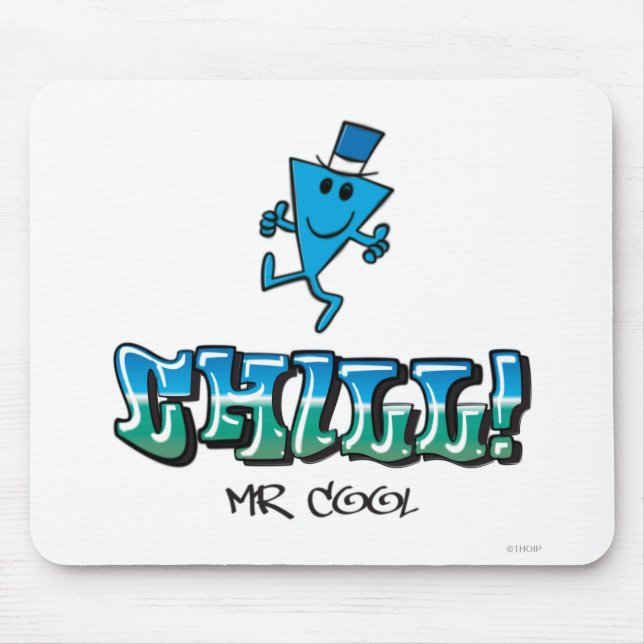 Mr. Cool Chilling Out Mouse Pad (Front)