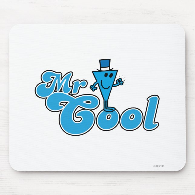 Mr. Cool | Happy Fist Pump Mouse Pad (Front)
