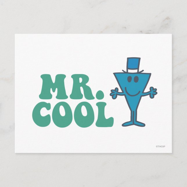 Mr. Cool | Logo Design Postcard (Front)