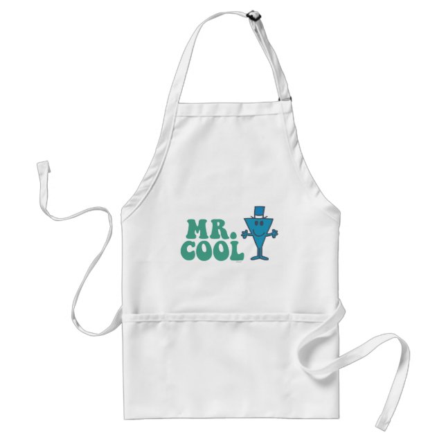 Mr. Cool | Logo Design Standard Apron (Front)