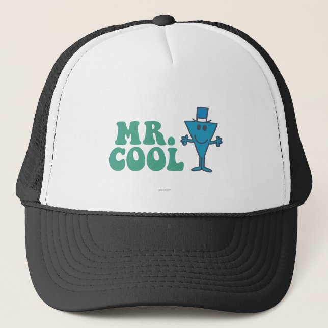 Mr. Cool | Logo Design Trucker Hat (Front)