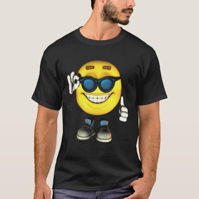 MR COOL ON COLORED T-SHIRTS (Front)
