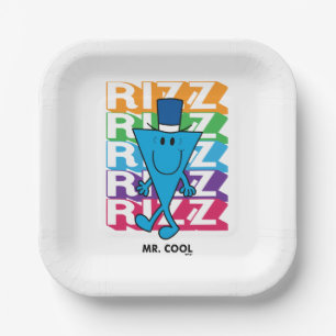Mr. Cool Rizz Paper Plate
