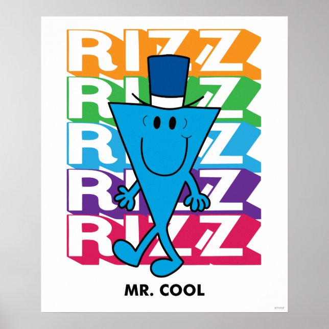 Mr. Cool Rizz Poster (Front)