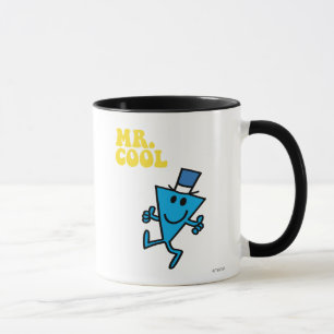 Mr. Cool   Yellow Lettering Mug