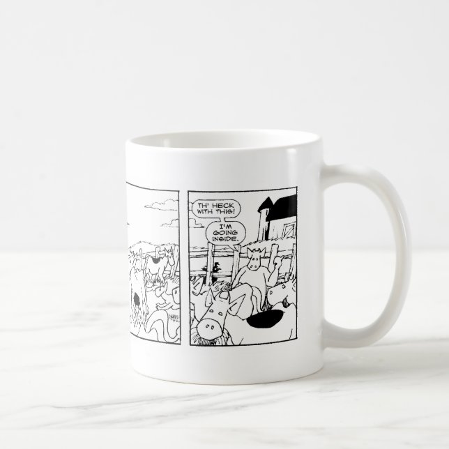 Mr Cow -- I'm Going Inside Mug (Right)