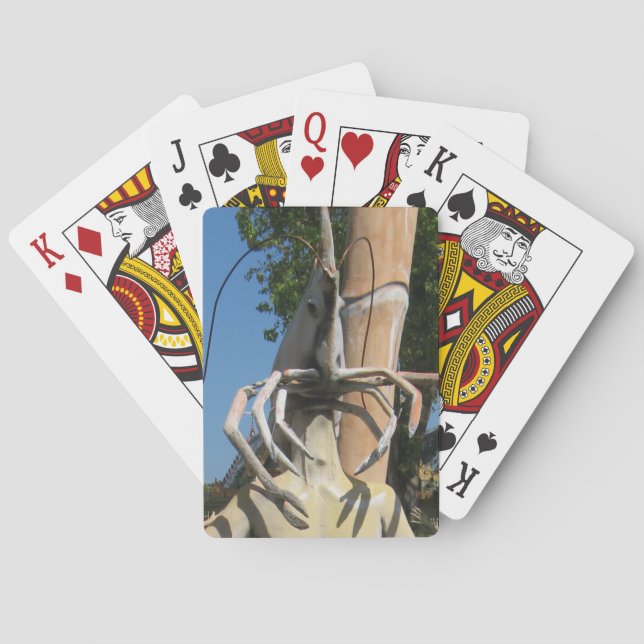 Mr Crustacean AKA Lobster Head ... Buddhist Hell Playing Cards (Back)