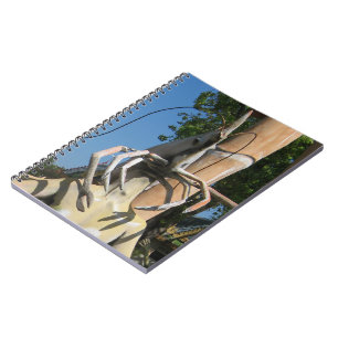Mr Crustacean AKA Lobster Head ... Buddhist Hell Spiral Notebook