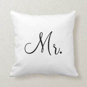 Mr.Customised Throw Pillow