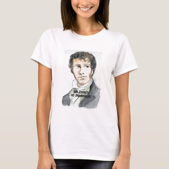 Mr Darcy of Pemberley T-Shirt (Front)
