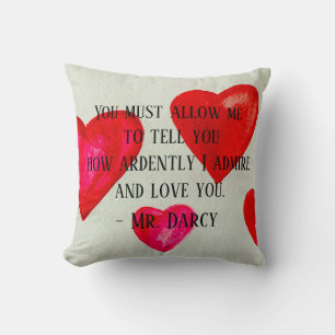 Mr. Darcy Pillow