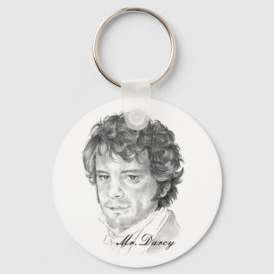 Mr. Darcy- Pride and Prejudice Key Ring