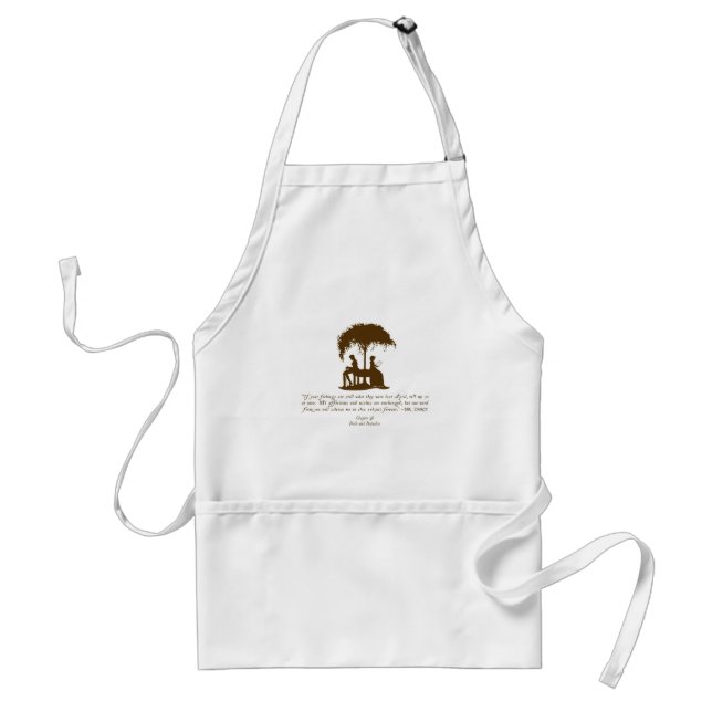 Mr Darcy's Proposal Standard Apron (Front)