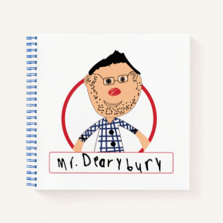 Mr. Dearybury Sketchbook Notebook