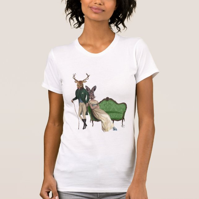 Mr Deer and Mrs Rabbit 2 T-Shirt (Front)