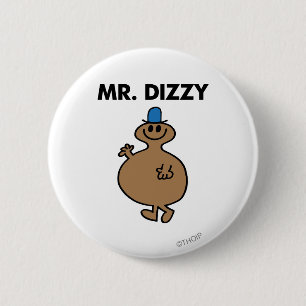 Mr. Dizzy   Classic Pose 6 Cm Round Badge