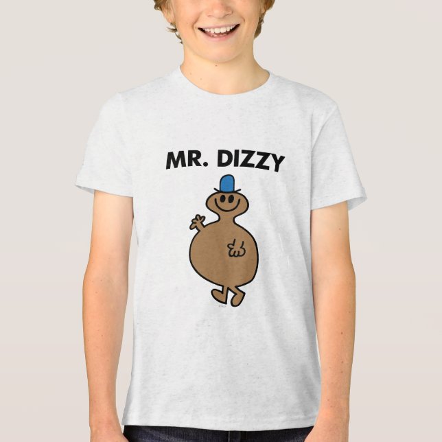 Mr. Dizzy | Classic Pose Tri-Blend Shirt (Front)