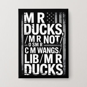 MR Ducks Funny Phonetic Joke Distressed American