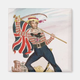 Mr E.F. Saville as 'Union Jack Magnet