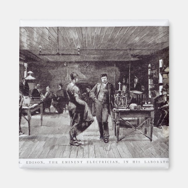 Mr Edison , The Eminent Electrician Magnet (Front)