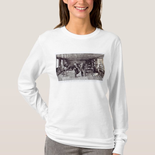 Mr Edison , The Eminent Electrician T-Shirt (Front)