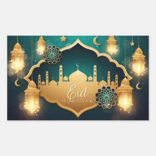 Mr. Eid Mubarak Rectangular Sticker