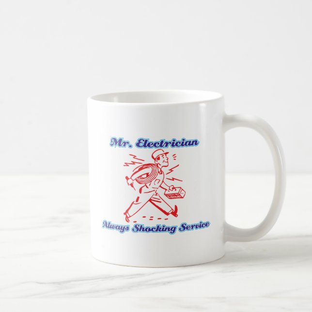 Mr Electrician Coffee Mug (Right)