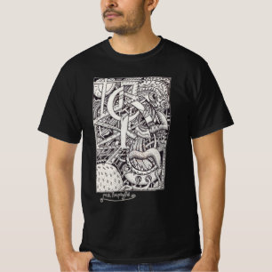 Mr Emptyful, ink drawing T-Shirt