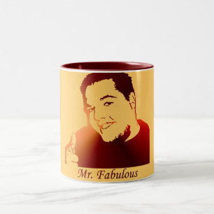 Mr. Fabulous Two-Tone Coffee Mug