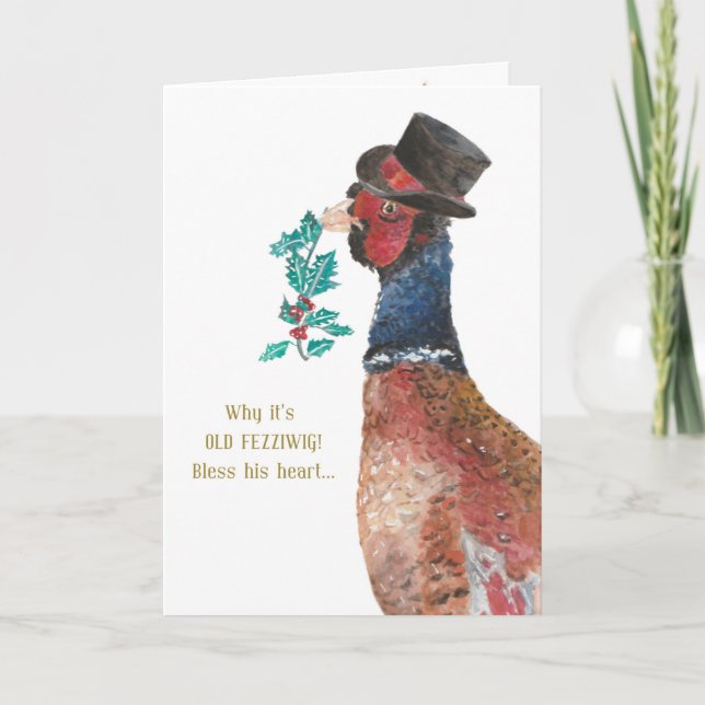 Mr Fezziwig Christmas Cards (Front)