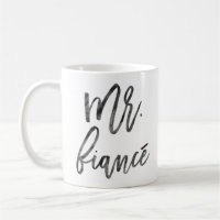 Mr. Fiancé Inky Trendy Lettering