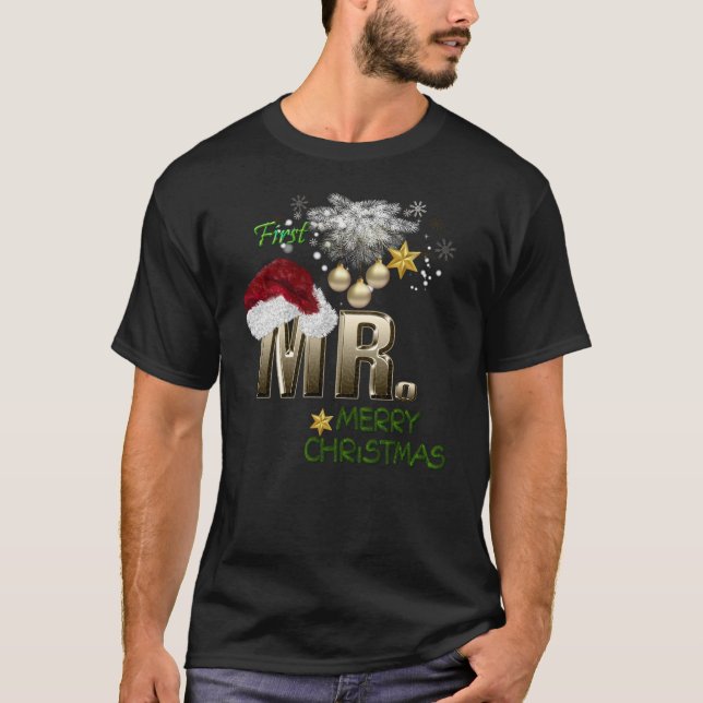 MR.First Christmas T-Shirt (Front)