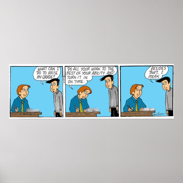 Mr. Fitz: Raise My Grade? Poster (Front)