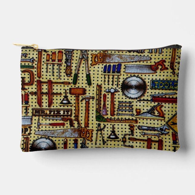 Mr. Fix It Handyman Tools  Accessory Pouch (Front)