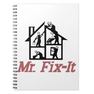Mr. Fix-it Spiral Notebook