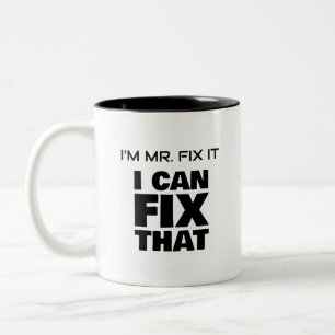 Mr. Fix It Two-Tone Mug