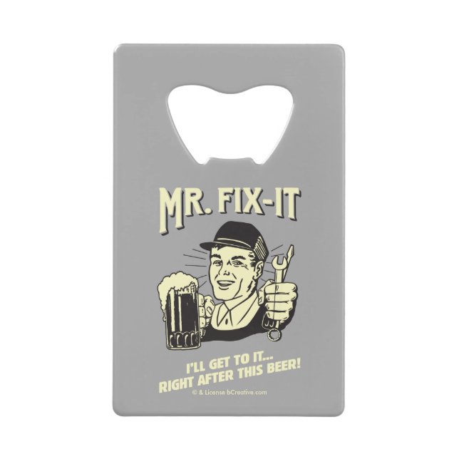 Mr. Fixit: After this Beer (Front)