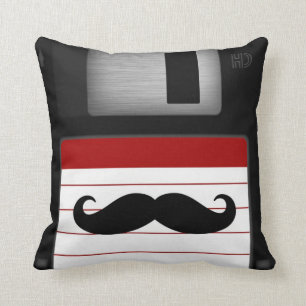 Mr. Floppy Disc pillow