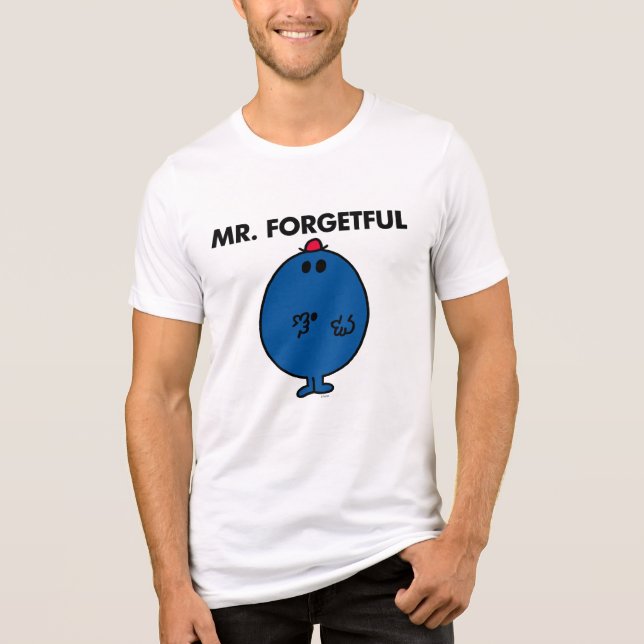 Mr. Forgetful | What Was I Doing Tri-Blend Shirt (Front)