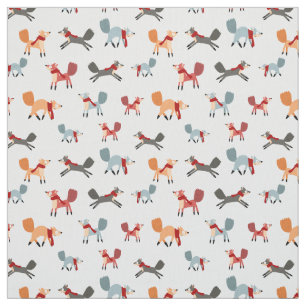 Mr. Fox and Friends Fabric