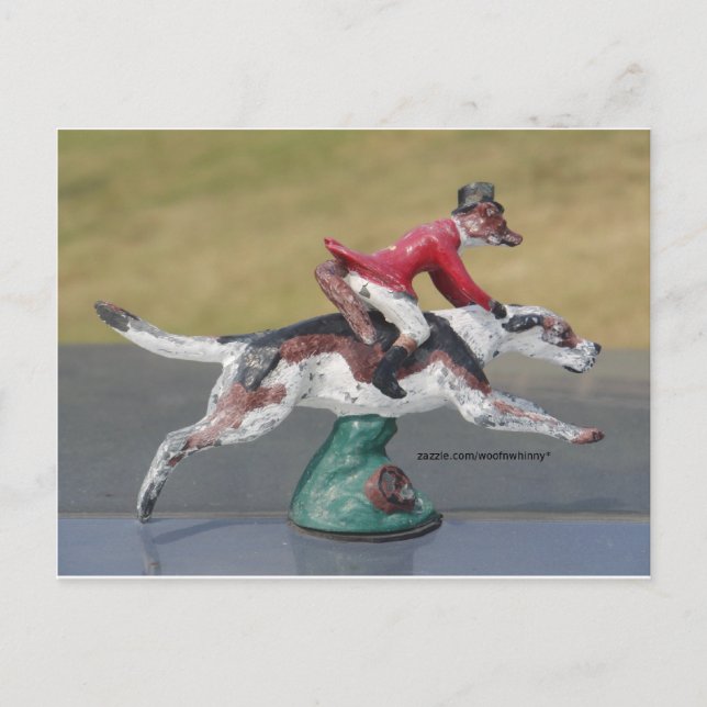 Mr. Fox Cross-Country Postcard (Front)