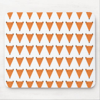 Mr Fox Pattern Mouse Pad