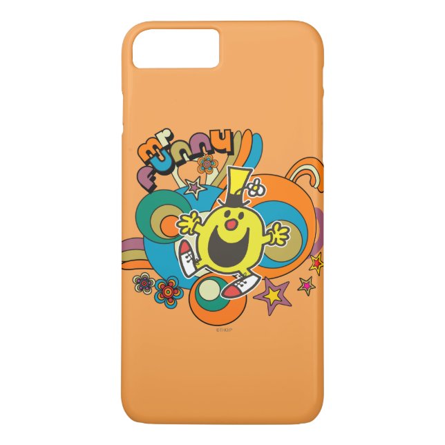 Mr. Funny | Colourful Stars & Swirls Case-Mate iPhone Case (Back)