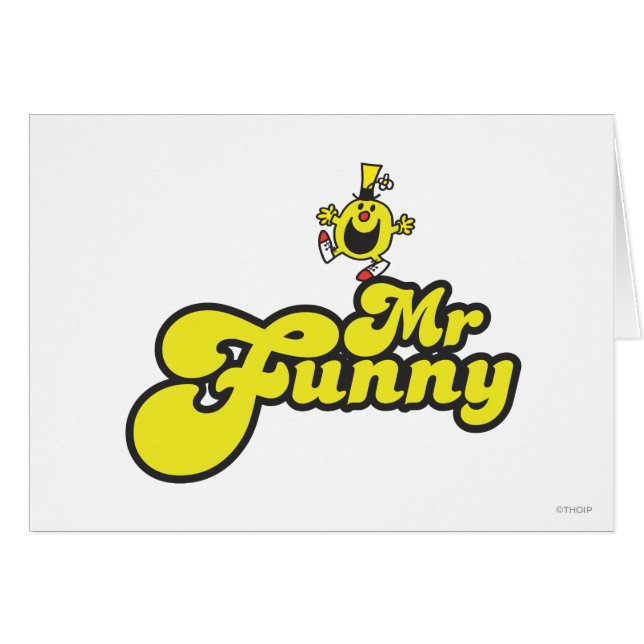 Mr. Funny Dancing On His Name (Front Horizontal)