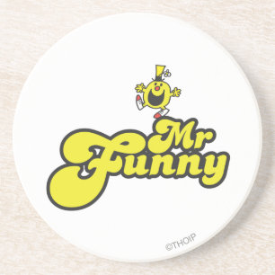 Mr. Funny Dancing On His Name Coaster