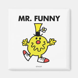 Mr. Funny Funny Face Magnet