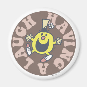 Mr. Funny Having A Laugh Magnet