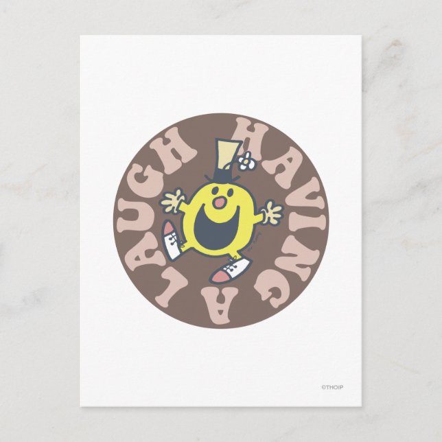 Mr. Funny Having A Laugh Postcard (Front)