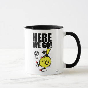Mr. Funny Juggling A Soccer Ball Mug